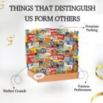 Snack Box Variety Pack (120 Count) - Snacks Variety Pack for Adults, Kids and Teens with Chips, Cookies & Bars - Care Package for College Students, Birthdays, Travel and Office