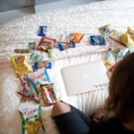 Christmas Snack Box Variety Pack with Chips, Cookies & Bars (40 Count) - Snacks Variety Pack for Adults, Kids & Teens - Care Packages for College Students, Office Treats, Travel & Birthdays