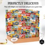 Snack Box Variety Pack (120 Count) - Snacks Variety Pack for Adults, Kids and Teens with Chips, Cookies & Bars - Care Package for College Students, Birthdays, Travel and Office